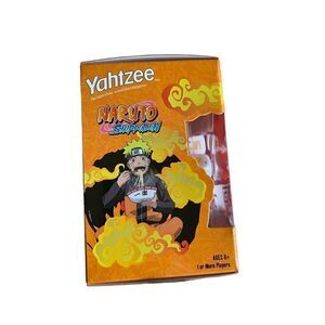 Yahtzee Naruto Shippuden dice game, hasbro new
